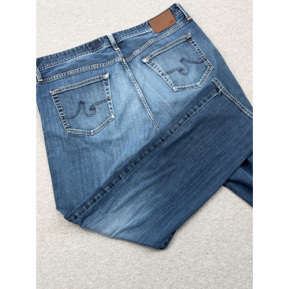 AG Adriano Goldschmied The Protege Straight‎ Leg Jeans Mens 40x32 Medium Blue